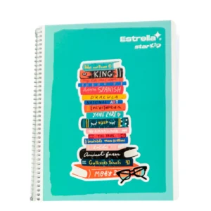 Cuaderno espiral Star Kid Estrella Profesional Cuadro 5 100 hojas
