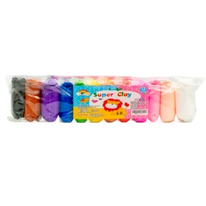 Fomy moldeable Super Clay 12 colores Mini