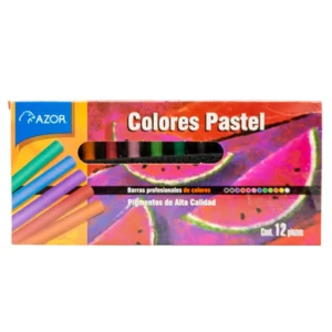 Gises pastel Azor  DAD0500  12 colores