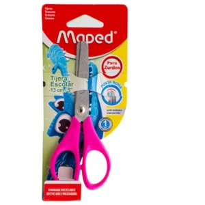 Tijeras escolares Maped zurdo CA46435501  13 cm.