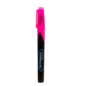 Resaltador Fluorescente Azor Rosa Junior Punta cincel 3 mm.