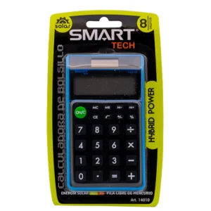 Calculadora Escolar Tech Smart 14010 8 dígitos