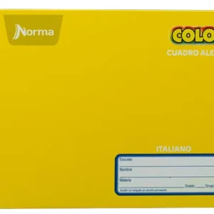 Cuaderno cosido Norma . Mod. Forma Italiana. Cuadro 10 mm. 100 hojas