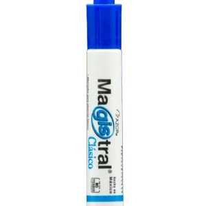 Marcador Magistral Azor Azul. Mod. Clásico. Grueso