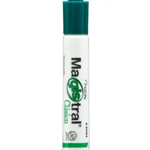 Marcador Magistral Azor Verde. Mod. Clásico. Grueso