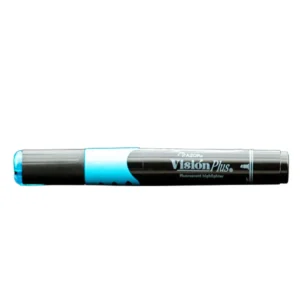 Resaltador Fluorescente Azor Azul Visión Plus Punta cincel 6 mm.