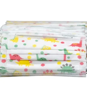 Cubrebocas . Mod. Infantil. Tricapa 50 piezas